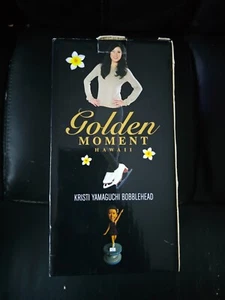 Kristi Yamaguchi Bobblehead Golden Moments Hawaii USED IN BOX FAST SHIP - Picture 1 of 7