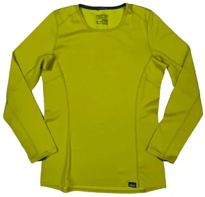 PATAGONIA CAPILENE shirt womens XS mustard long sleeve - Picture 1 of 6