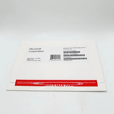 Microsoft Windows Server 2019 Standard 64Bit, English 1pk DSP OEI DVD 16 Core - Image 1 of 2