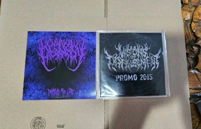 Chainsaw Castration Promo CD + Visions Of Disfigurement Demo/promo CD Slam — 第 1/2 张图片