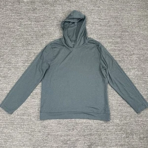 Everlane Renew Air Hoodie Men Large Pullover Sweatshirt Zipper Pocket Gym - Picture 1 of 11