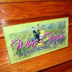 sealed Wine Opoly Wine Trading Board Game Late For The Sky Wine-Opoly Monopoly - Bild 1 von 5