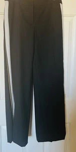 Black Light Polyester Rayon Spandex Pants Size 8 - Picture 1 of 5