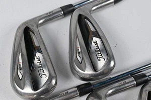 Titleist 718 AP1 Irons / 7-PW+GW / Regular Flex AMT Red R300 Steel Shafts - Picture 1 of 7