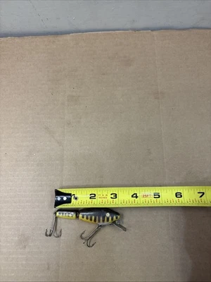 Vintage L & S Bass Master Opaque #15 Fishing Lure - Image 1 of 4