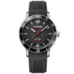 Wenger Roadster schwarzes Zifferblatt Herrenuhr - 01.1841.102 - Bild 1 von 1