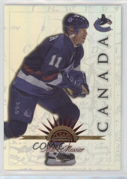 1997-98 Leaf International Stars Universal Ice /250 Mark Messier #9 HOF - Image 1 of 2