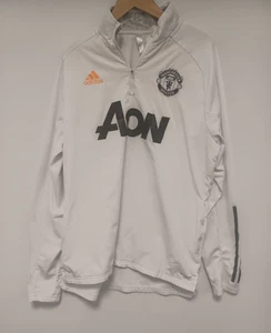 Adidas - Manchester United  1/4 Zip Training Top - Large - Used - Good B80 P171 - Picture 1 of 17