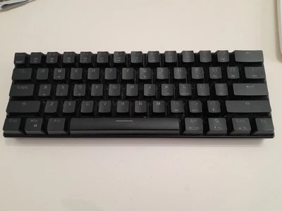 Motospeed CK61 RGB USB QWERTY Keyboard  mechanical Gaming faulty no power - Image 1 of 4