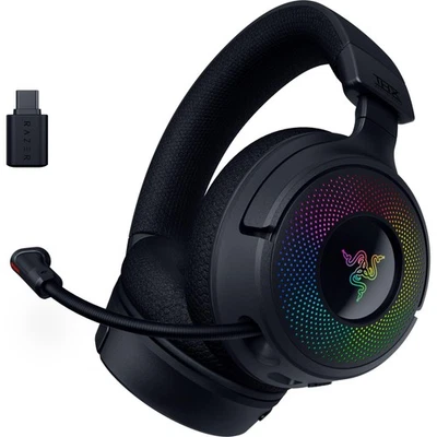 Razer Kraken V4 - Wireless Gaming Headset (3 Modes Connectivity, TriForce 40mm D - Image 1 of 4