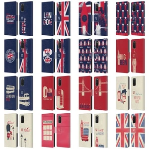 HEAD CASE DESIGNS LONDON BEST LEATHER BOOK WALLET CASE FOR SAMSUNG PHONES 2 - Picture 1 of 21