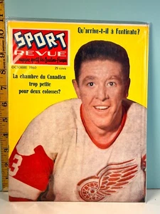 🔥 Oct. 1960 Sport Revue French-Canadian Hockey Magazine HIGH GRADE!🔥 - Picture 1 of 1