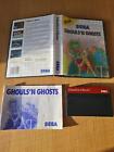 Ghouls'n Ghosts - Sega Master System - Complete - PAL 