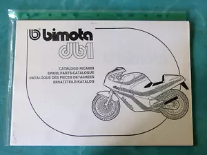 Bimota DB1 parts list photocopies Ducati 750/Paso - Picture 1 of 7