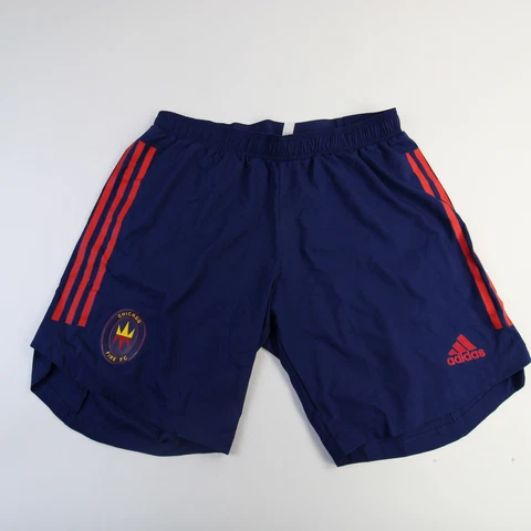Chicago Fire adidas Aeroready Practice Shorts Men's Navy Used Cover
