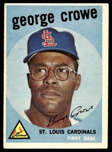 1959 Topps #337 George Crowe  VGEX-B111R3