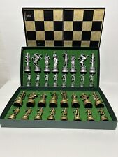 Vtg 1963 Classic Games Collectors Series Chess Set Ancient Rome 264 BC - 14 AD
