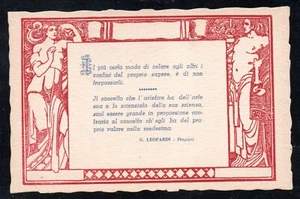 Cartolina DOCET P. Tarchetti Ed. Milano (CR1044) - Picture 1 of 2