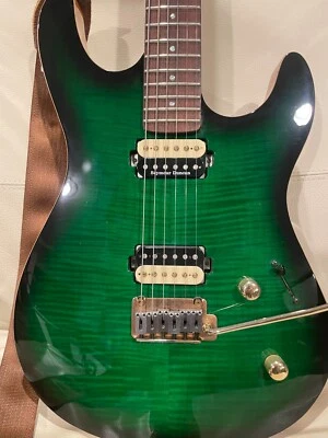 Carvin Contour 66 2014 Guitar  Greenburst (late, pre-Kiesel) Seymour Duncans - Image 1 of 4