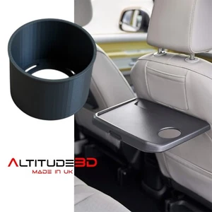 VW ID. Buzz Rear Tray Drink Holder, ID Buzz Passenger Table Can Bottle Holder x2 - Picture 1 of 8
