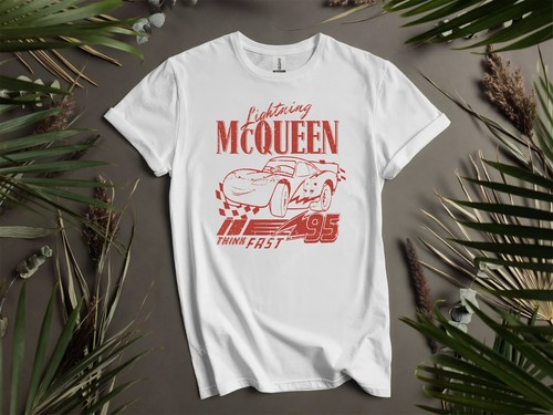 ALEXANDER MCQUEEN Felpa con cappuccio Comfort Colorsretro Lightning Mcqueen maglietta uomo donna unisex AD196