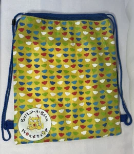 Zaino Cinch Multicolore Costruisci un Orso Ottime Condizioni - Foto 1 di 5