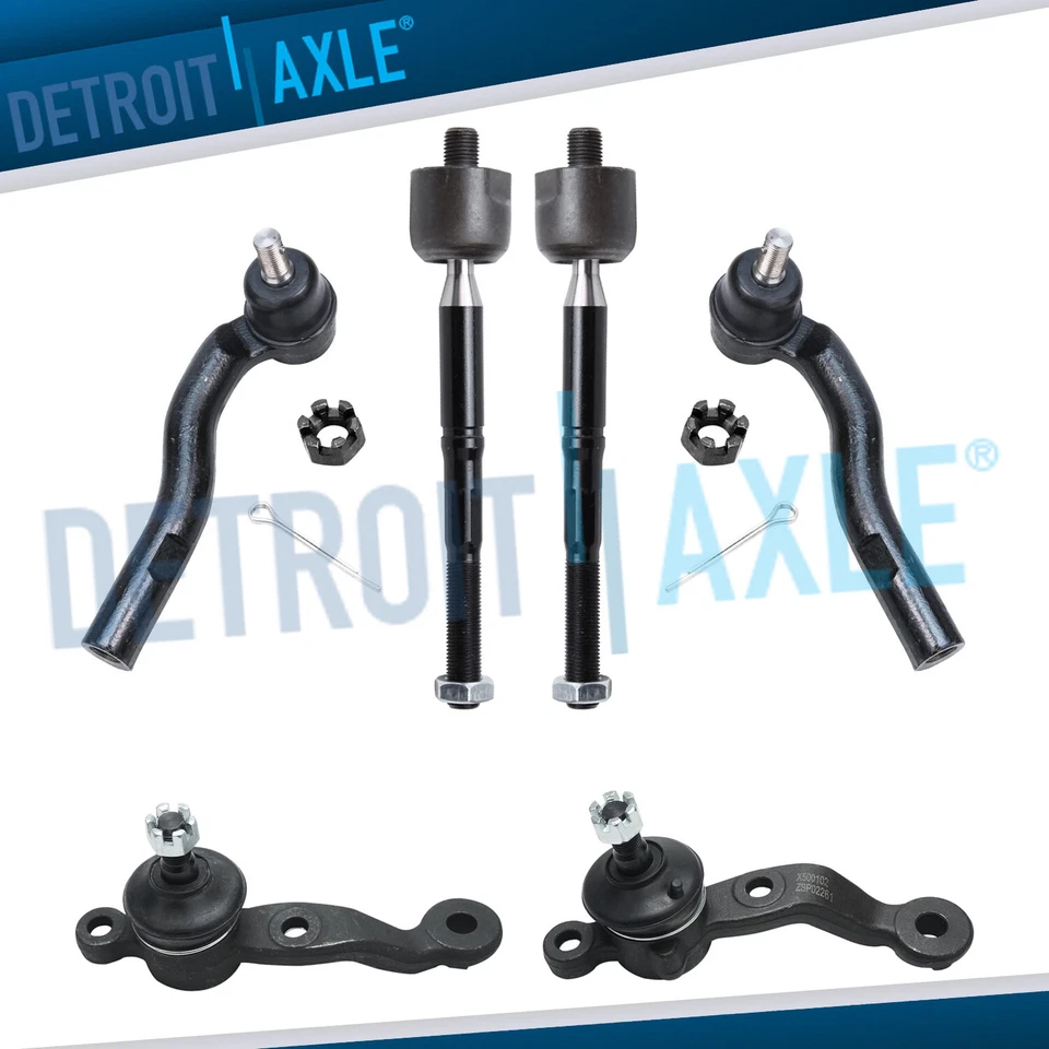 6 piezas varillas de amarre interiores exteriores rótulas para Lexus GS300 GS400 GS430 1998-2004 2005 Foto 1 de 4