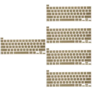 5 PCS Tastaturabdeckung Tastaturauflage Aus Silikon Tastaturschutz Für Laptop - Afbeelding 1 van 12