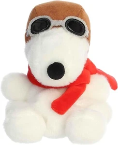 Palm Pals Mini Peanuts - Flying Ace Snoopy 5-Inch Plush Toy - Picture 1 of 6