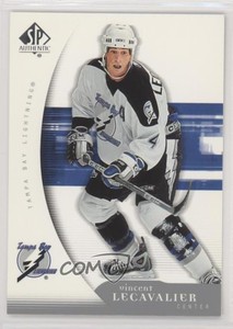 2005-06 SP Authentic Vincent Lecavalier #89