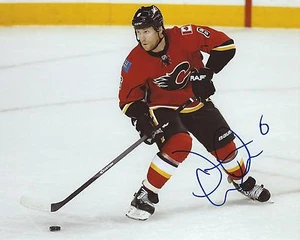 Dennis Wideman Signed 8x10 Photo Calgary Flames Autographed COA - Imagen 1 de 1