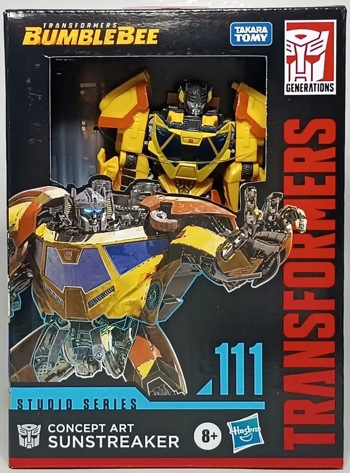 HASBRO TRANSFORMERS MOVIE STUDIO SERIES #111 CONCEPT ART SUNSTREAKER SEALED - Image 1 of 4