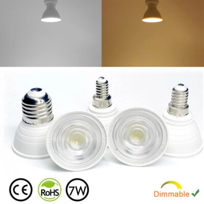 Dimmable COB LED Spot Light Bulbs 220V E27 B22 E14 GU10 GU5.3 MR16 Lamp for Home - Image 1 of 4