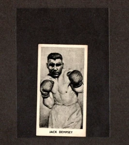 1938 Knock-Out Rasierklingen berühmte Prize Kämpfer Jack Dempsey #26 [ExMt] - Bild 1 von 2