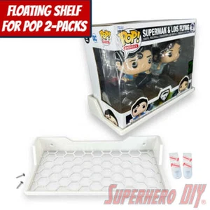 Shelf for Funko Pop! 2 PACK | Wall Mount Shelf for 2-Pack | | Includes screws - Picture 1 of 13