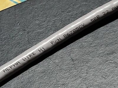 Alpha Wire 86705CY 22/5P XtraGuard Continuous Flex Data/Control Cable Gray /10ft