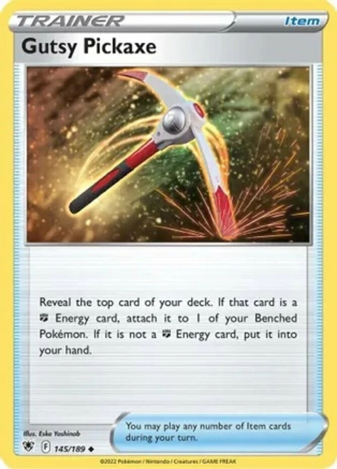 x4 Gutsy Pickaxe - 145/189 - Uncommon Pokemon SS10 Astral Radiance M/NM - Image 1 of 1