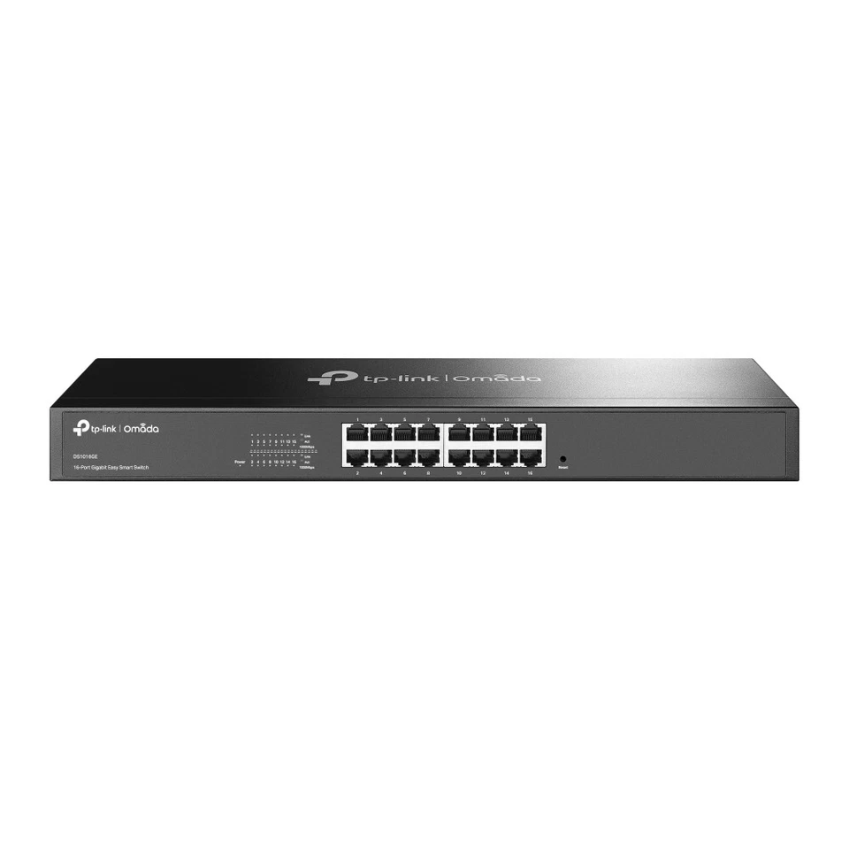 TP-Link DS1016GE | Omada 16-Port 1000Mbps Gigabit Easy Smart Rack-Mount Switch - Image 1 of 1