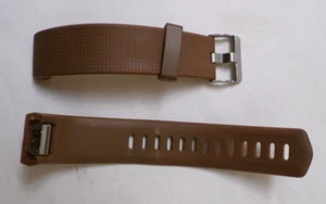 Rastreador de bienestar de ritmo cardíaco Fitbit Charge 2 banda marrón claro (RS-56) - Imagen 1 de 1