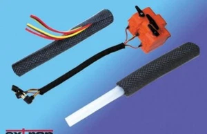 Geflechtschlauch 8mm x 1m selbstverschließend Gewebeschlauch Kabelschutz EXRI - Bild 1 von 1