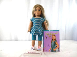 American Girl Elizabeth In Meet Dress GOTY 2012 Retired Doll and Book Hanger - Picture 1 of 15