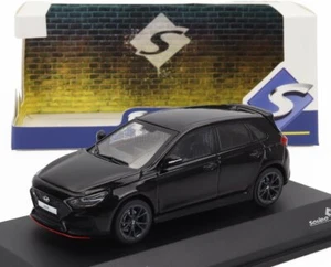 MODELLINO AUTO STATICO SOLIDO HYUNDAI I30N 2022 NERO MODELLISMO SCALA 1/43 - Foto 1 di 6