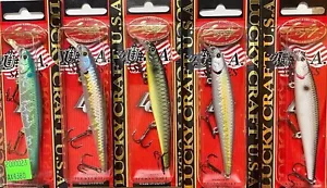 Lucky Craft Slender Pointer 97MR Rip Bait 3/8oz Suspending Jerkbait -Pick Color - Picture 1 of 82