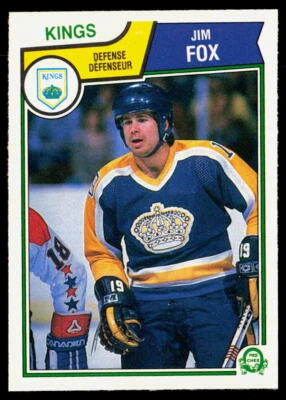 Jim Fox 1983-84 O-Pee-Chee #154 NMT - Image 1 of 2