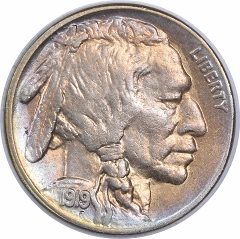 1919-S Buffalo Nickel AU Slider Uncertified #1209 Cover