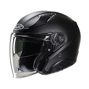 HJC Rpha 31 Jet-Helm matt schwarz mit Sonnenblende 60/61-XL Roller Motorrad - Picture 1 of 1