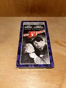 The 39 Steps Hollywood Favorites VHS 1993 Alfred Hitchcock - Picture 1 of 8