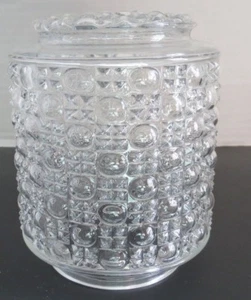 Vintage Ceiling Fixture Clear Glass Shade Globe Bubble Art Deco  - Picture 1 of 7