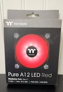 Thermaltake Pure A12 LED Red Radiator Fan - Picture 1 of 2