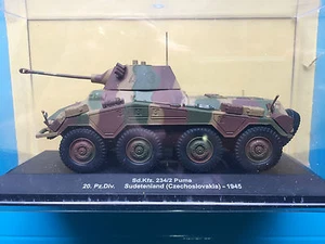 DIE CAST "SD.KFZ. 234/2 PUMA SUDETENLAND - 1945" MEZZI MILITARI SCALA 1/43 - Imagen 1 de 1